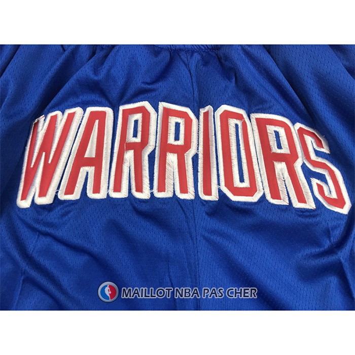 Short Golden State Warriors 75th Just Don Bleu